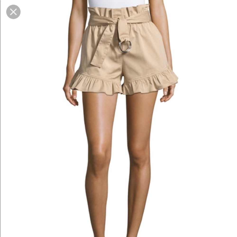 Cinq sept high-waist shorts